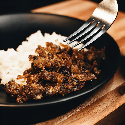 Vegan Mushroom Sisig